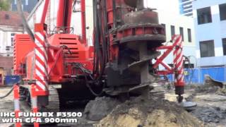 IHC FUNDEX F3500 with 900mm CFA