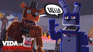 Minecraft: VIDA DE ANIMATRONIC #13 - ANIMATRONIC FALOU COMIGO?! ( FIVE NIGHTS AT FREDDY'S )