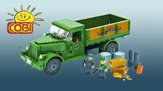 COBI 2455 - WWII German Mercedes L3000 3.1 Ton Truck Review