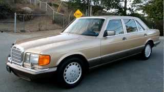 W126 Mercedes Benz 420SEL 1 Owner 44,000 Original Miles 420 Mint SEL