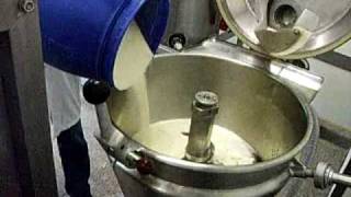Cheese spread production
