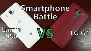 Microsoft Lumia 950 vs LG G4! Flagship Smartphone Comparison Battle!