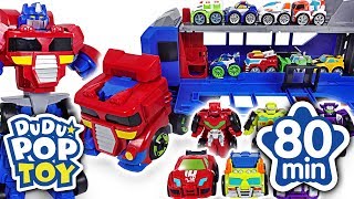 June 2018 TOP 10 Videos 80min Go Transformers #DuDuPopTOY