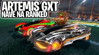 LIBEREI A NAVE FINAL ARTEMIS GXT, E A MALDIÇÃO DO IBUX NAS RANKEDS! - Rocket League
