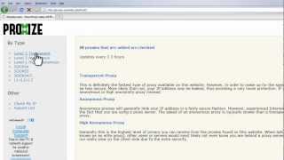 Proxize.com Free Proxy List