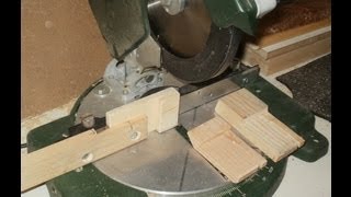 Столярка. Противоскольный вкладыш для торцовки