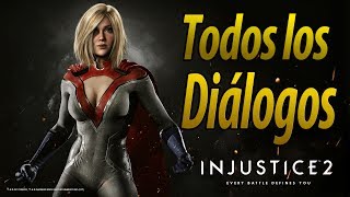 Injustice 2 | Español Latino | Todos los Diálogos | Power Girl | PS4 |