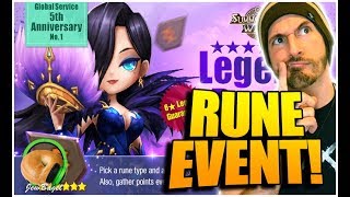 SUMMONERS WAR : New 6-Star Legend Rune Crafting Event!