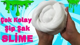 3 Malzeme ile Şip Şak Slime ! En Kolay ve Az Malzemeli Slime Yapımı