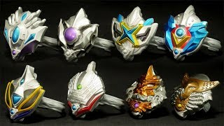 食玩！ウルトラマンタイガ【SGウルトラタイガアクセサリー1】ゼロ ビヨンドレット ベリアル アトロシアス レットエクシードXレット ギンガビクトリーレット アグルV2レット セブンレット