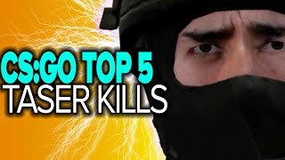 CS:GO Top 5 SHOCKING Zeus x27 Taser Kills by Pros