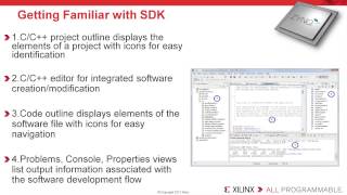 ザイリンクス SDK を使用した Zynq ベアメタル アプリケーション開発