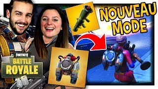 JETPACK + BAZOOKA = BEAUCOUP DE KILLS ! | FORTNITE MODE EXPLOSIFS AÉRIENS DUO FR