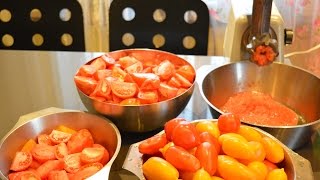 Помидоры в собственном соку. Заготовка на зиму.