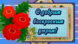 С ДОБРЫМ ВОСКРЕСНЫМ УТРОМ  ?  С ВОСКРЕСЕНЬЕМ ?ОТЛИЧНЫХ ВЫХОДНЫХ ?