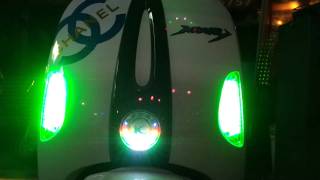 KYMCO-MANY 最新推出 六彩跑馬 動態式 led 多段小燈  附加煞車燈功能