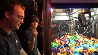 Record Breaking: 33 Claw Machine Wins for $20 at Dave & Busters!