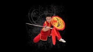 Sword and Shield VS Staff - Wushu Shaolin Kung Fu