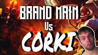 Road to Diamond - Brand Mid gameplay season 8 vs Corki