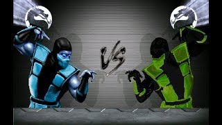 Mortal Kombat Project version 4.1 Season 2.9: Fronzen Sub-Zero Playthrough (Medium 4)