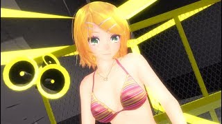 【MMD】鏡音リン「キューティーハニー」