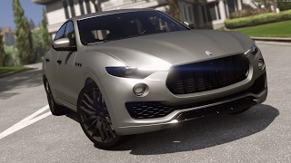 GTA 5 4k ☯Redux more L.A. Roads☯  Ultra Realistic Graphic ENB "Maserati Levante"