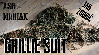 ASG Maniak #30 Ghillie Suit / Viper Hood - JAK ZROBIĆ? Poradnik.