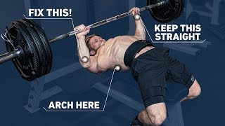 How To Get A Huge Bench Press with PERFECT Technique (Fix Mistakes) | Technique Tuesday Ep. 1