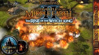 BFME2 RotWK 2.02 v7 Cast #281: 2v2 Glaurung, Jaberwauke vs. Dogi, Ab3r`