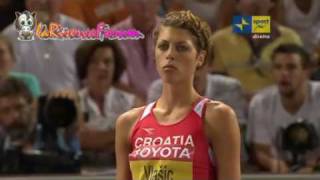 Mondiali Atletica Berlino 2009: Finale salto in alto Donne - Blanka Vlasic 2.04 - 2/3 - 20 agosto