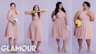 Women Sizes 0 Through 28 Try on the Same Bridesmaid Dress | Glamour