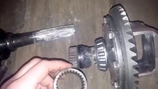 Блокировка дифференциала своими руками москвич ваз часть 1