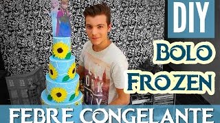 DIY - Bolo da Princesa Anna - Frozen Febre Congelante - Eduardo Wizard