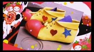 tutorial zapatos de payaso foammi o goma eva