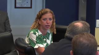 CORRUPT Debbie Wasserman Schultz THREATENS Police Chief