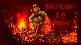 [Project brutality] Doom 2 walkthrough map 28 The Spirit World 100% secrets