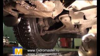 Диагностика передней подвески, Opel Astra
