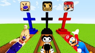 Minecraft : DO NOT CHOOSE THE WRONG GRAVE! (Ps3/Xbox360/PS4/XboxOne/PE/MCPE)