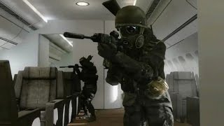 САМЫЙ КРУТОЙ ЗАХВАТ САМОЛЕТА СПЕЦНАЗОМ в Играх ! Call of Duty 4 Modern Warfare на ПК