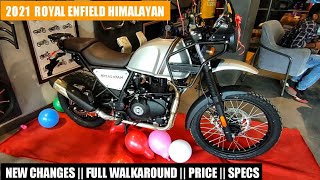 2021 ROYAL ENFIELD HIMALAYAN BS6 DETAILED REVIEW | Price | DUAL ABS | Exhaust | HIMALAYAN 2021