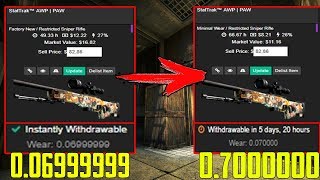 ДВА РЕДКИХ СКИНА С НЕРЕАЛЬНЫМ ФЛОАТОМ В КС ГО. РЕДКИЙ CS:GO FLOAT