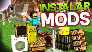 COMO INSTALAR MODS EN MINECRAFT 2017  (TODAS LAS VERSIONES) DESDE 0 CON FORGE