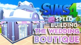 The Sims 4 -Speed Build- The Wedding Boutique!