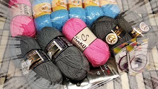 Покупки.Пряжа,спицы.Планы.
