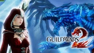 Guild Wars 2: Epic Boss Fight! Claw of Jormag - Ice Dragon!