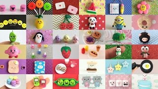 Polymer Clay Charm Compilation - 53 DIY Tutorials!
