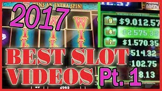 ? 2017 BEST SLOT VIDEOS ? Pt1✦ WINS of $500++ ✦ Slot Machine Pokies w Brian Christopher