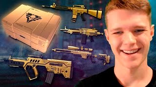 ДВЕ БЕСПЛАТНЫЕ ЗОЛОТЫЕ ПУШКИ В WARFACE !!! - ЗОЛОТОЙ КОНТЕЙНЕР!