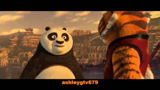 Po and Tigress Angel with a Shotgun