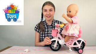 ВЕЛОСИПЕД ДЛЯ КУКЛЫ БЕБИ БОН СОНИ Беби бон видео 14